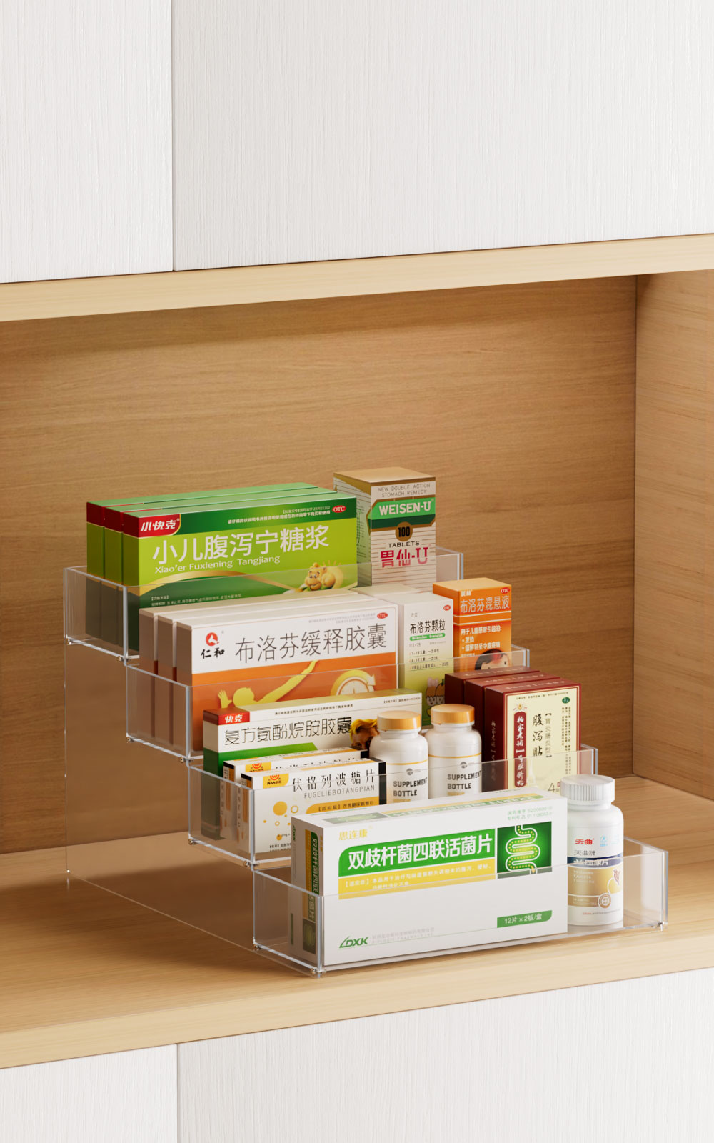Square Box Display Rack (Model A)